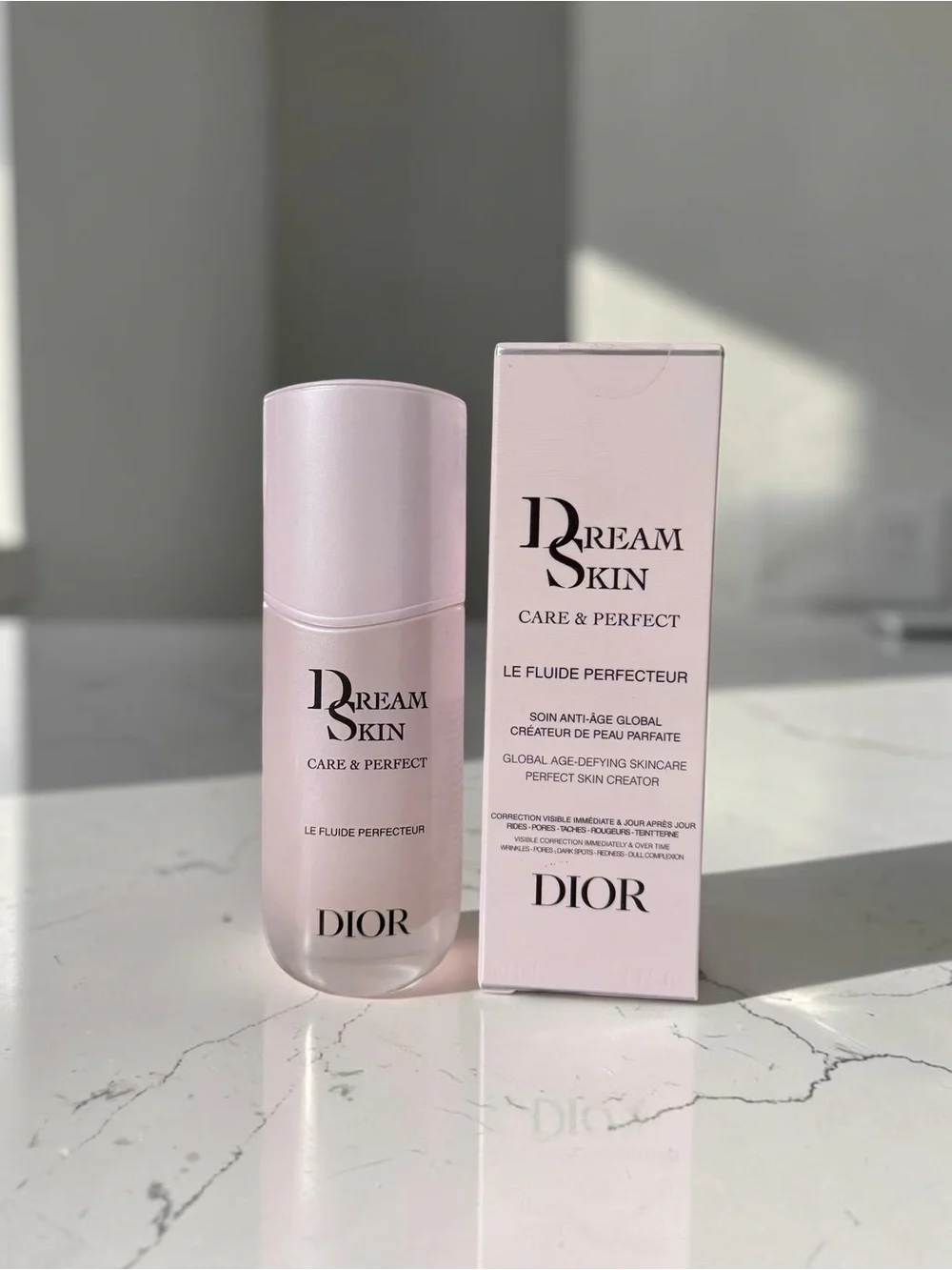 ***AUTHENTIC*** Dior Dreamskin Care & Perfect Le Fluide Perfecteur - Pink